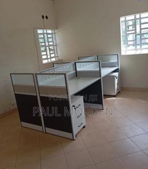 Office Furniture :4_ways White Office Station With Drawers