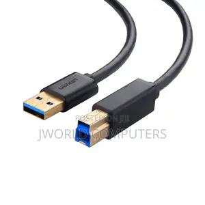 Ugreen Usb-a 2.0 Am to Bm Print Cable 1.5m (Black) - Us135