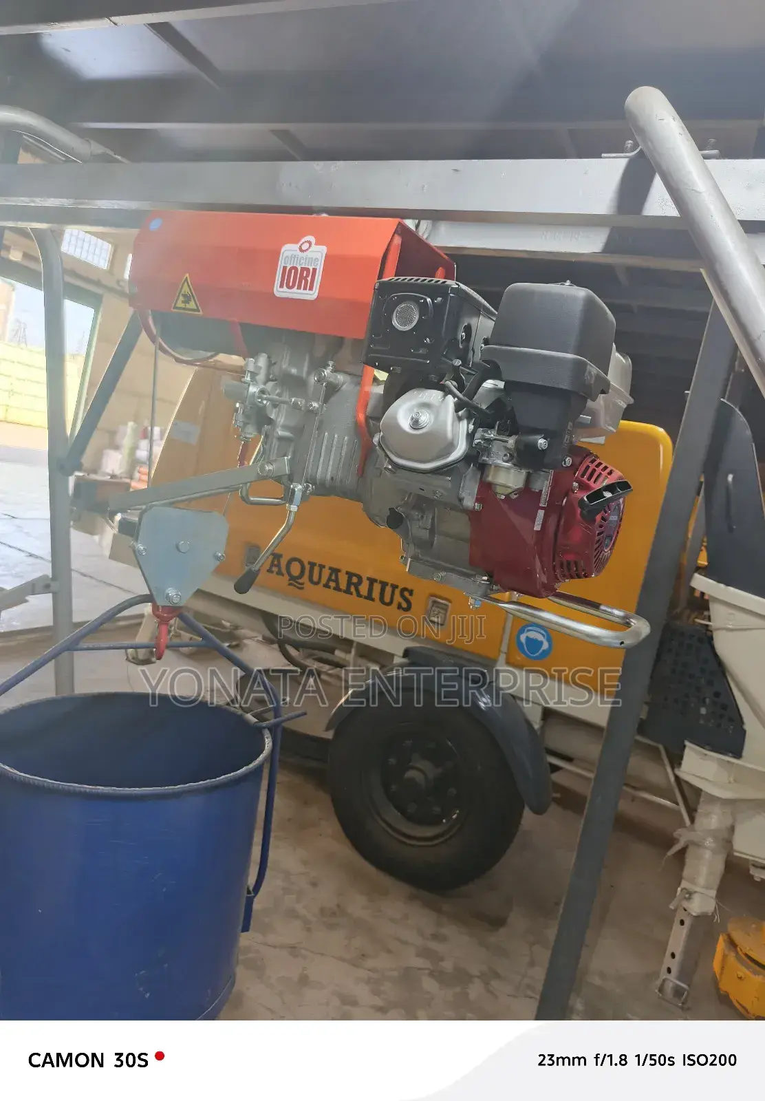 Heavy Duty Concrete Hoist 1t Lori Italy Brand