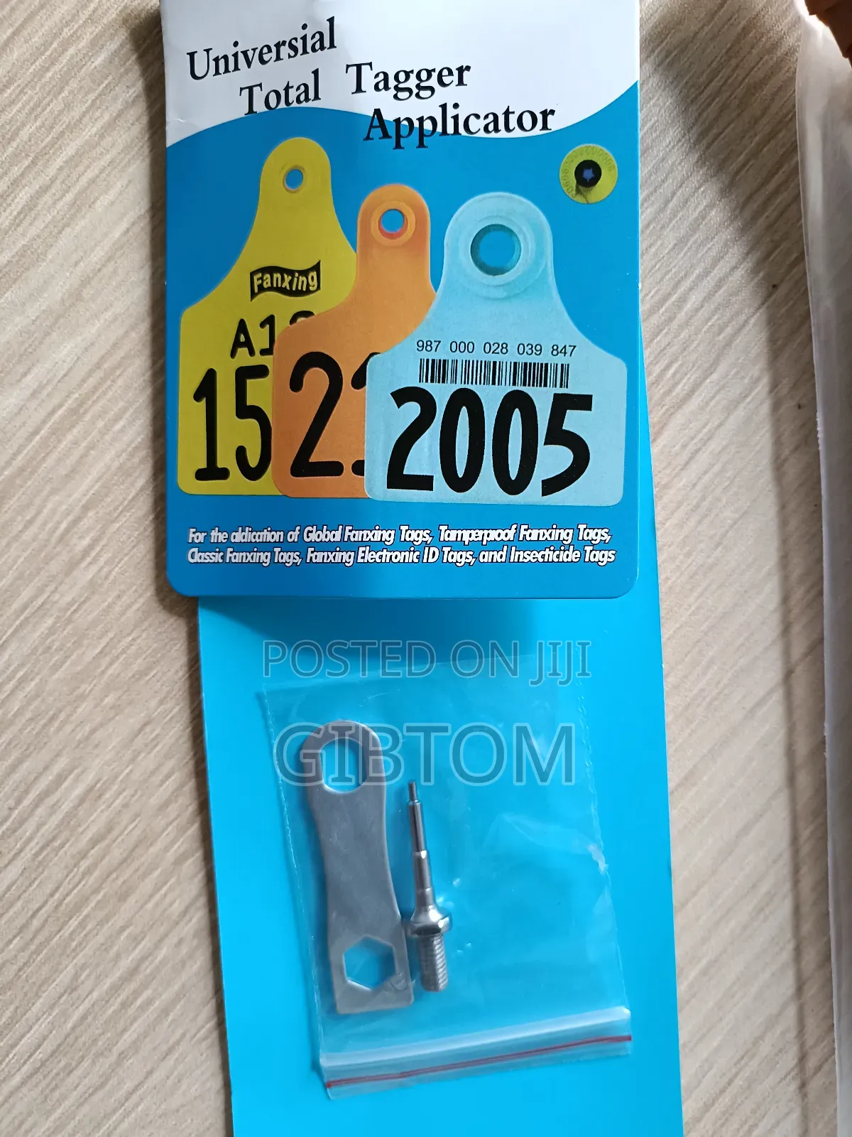Eartag Pliers Applicator Spare Pin.