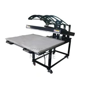 A0 80×100cm Large Surface Flat Heat Press for Textile Printing - thumbnail 2