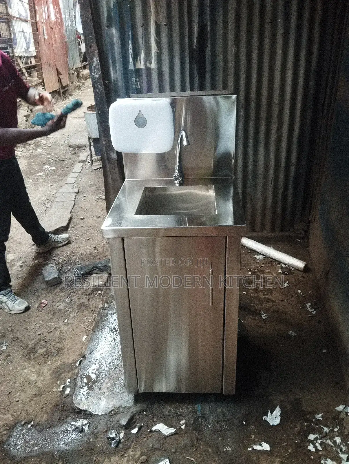 Stainless Steel Hand Washing Sink