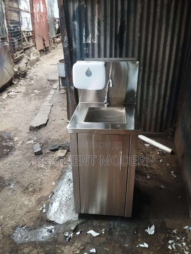 Stainless Steel Hand Washing Sink - thumbnail 2