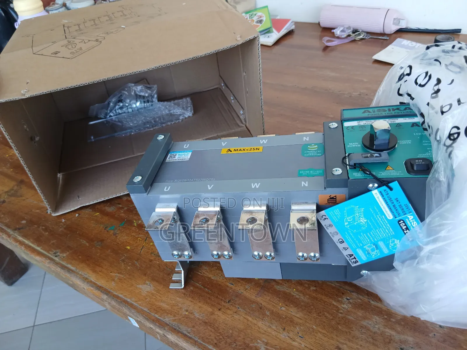 Aisikai Ats,250amperes Automatic Power Transfer Switch