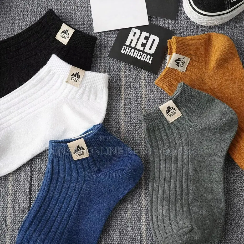 Breathable Low Cut Ankle Socks – 5 Pairs Soft Mesh Sports Socks