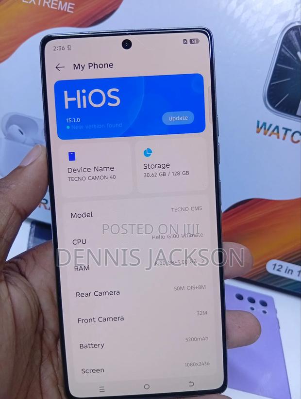 Tecno Camon 40 128 GB - thumbnail 5