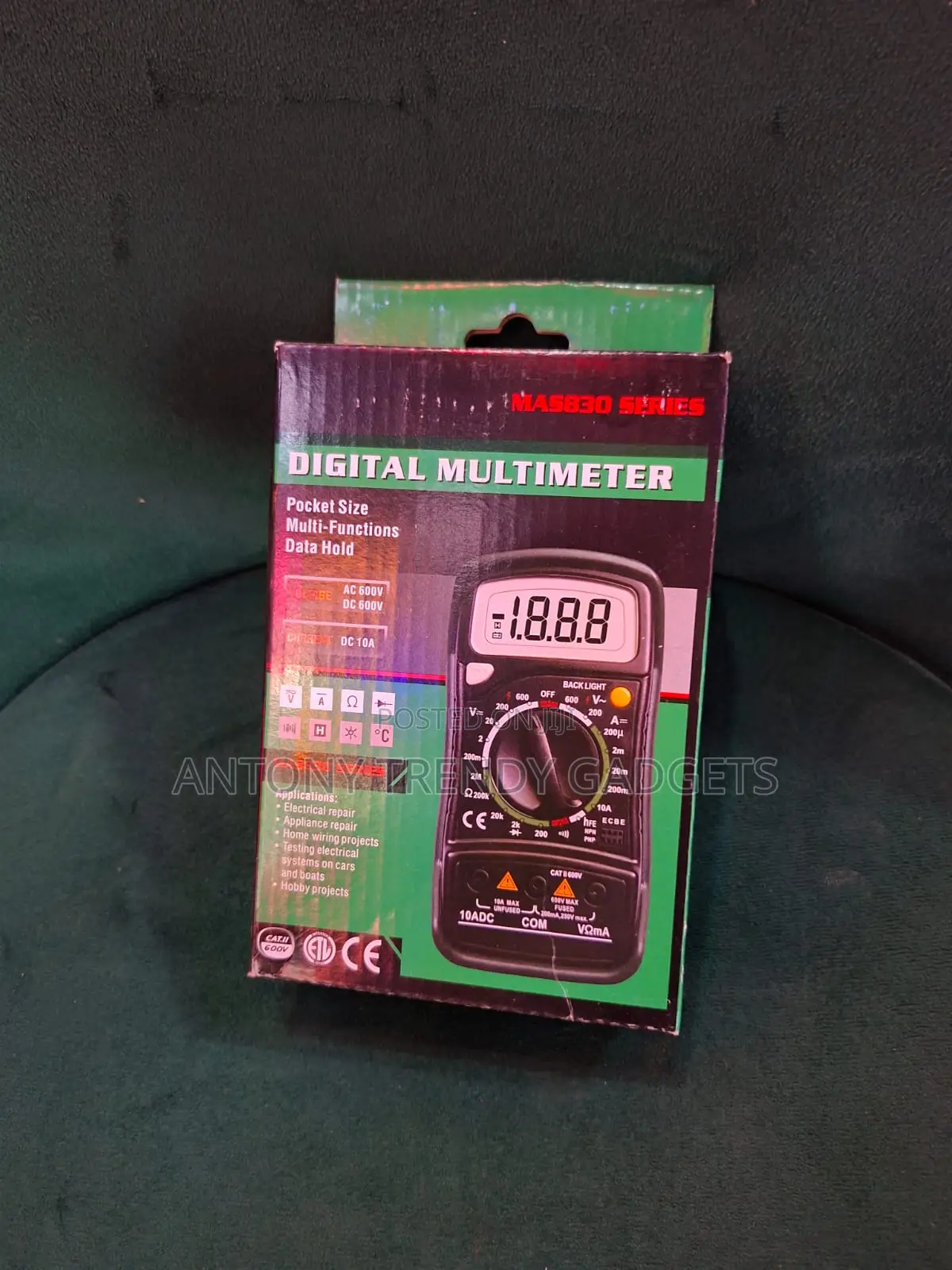 Mastech Mas830l Digital Multimeter for Electrical Testing