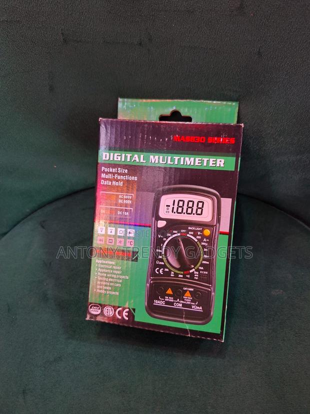Mas830 Pocket Digital Multimeter Ac Dc Voltage Tester - thumbnail 3