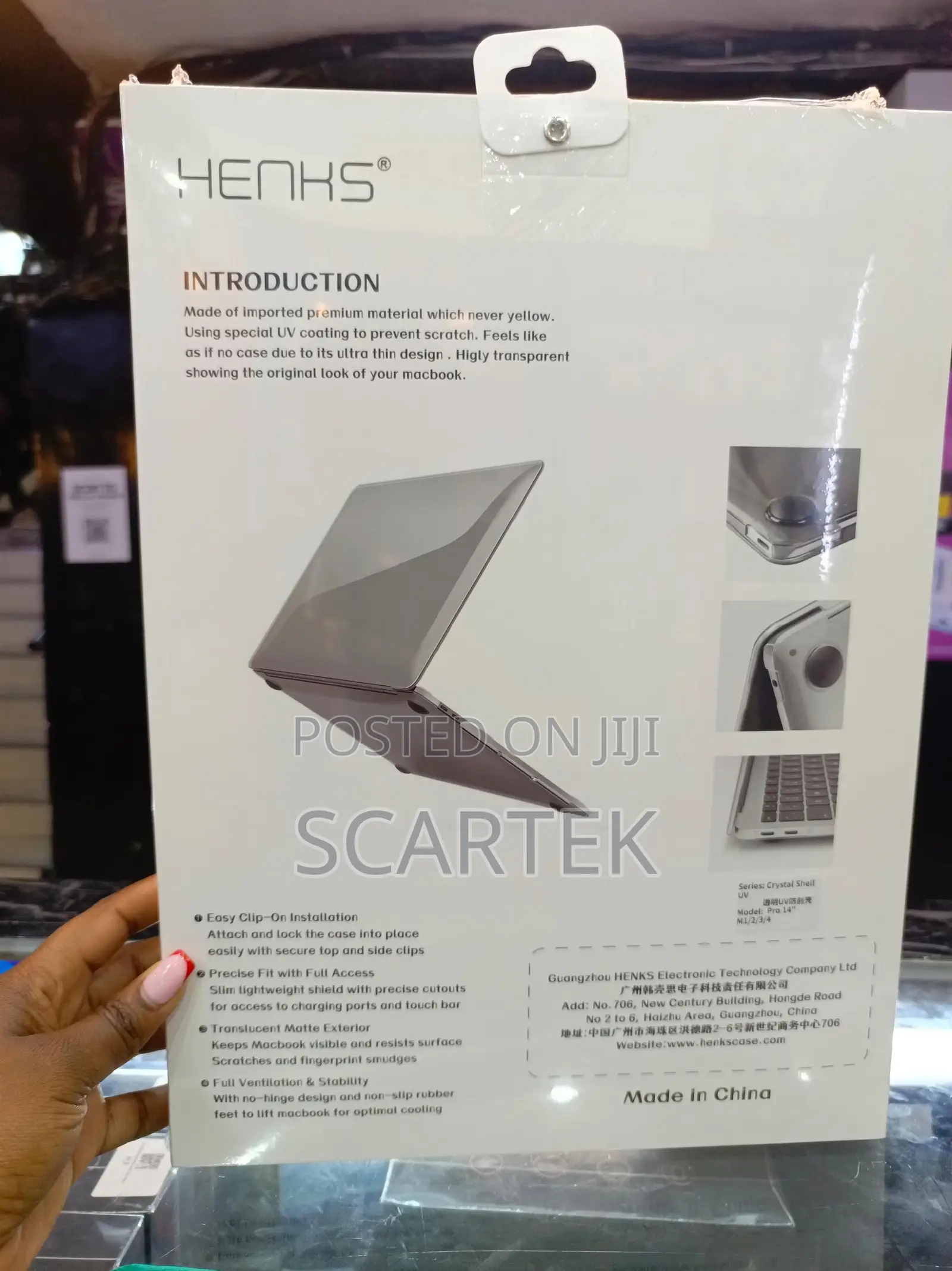 Crystal Shell Case For Macbook