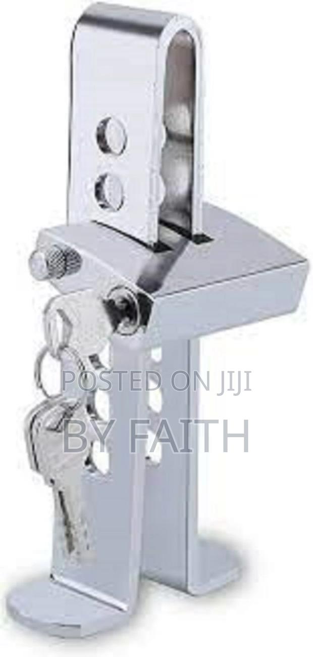 3keys Auto Brake Pedal Lock Anti-Theft Security Stainless Steel Clutch
