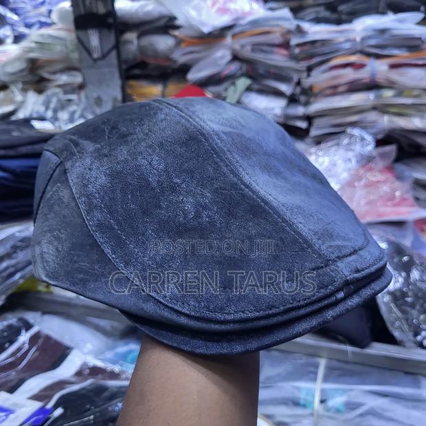 Beret Leather Stylish Hats - thumbnail 7