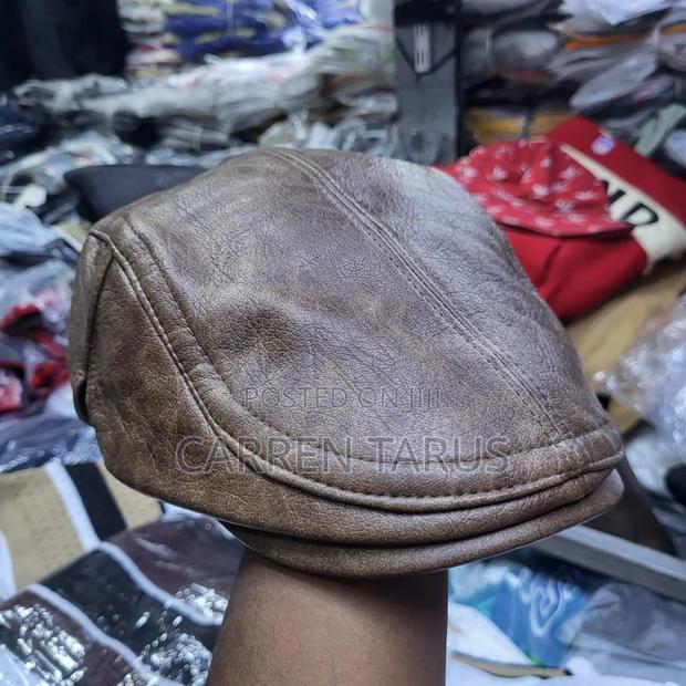 Beret Leather Stylish Hats - thumbnail 8