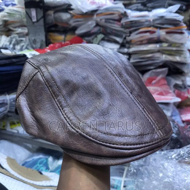 Beret Leather Stylish Hats - thumbnail 9