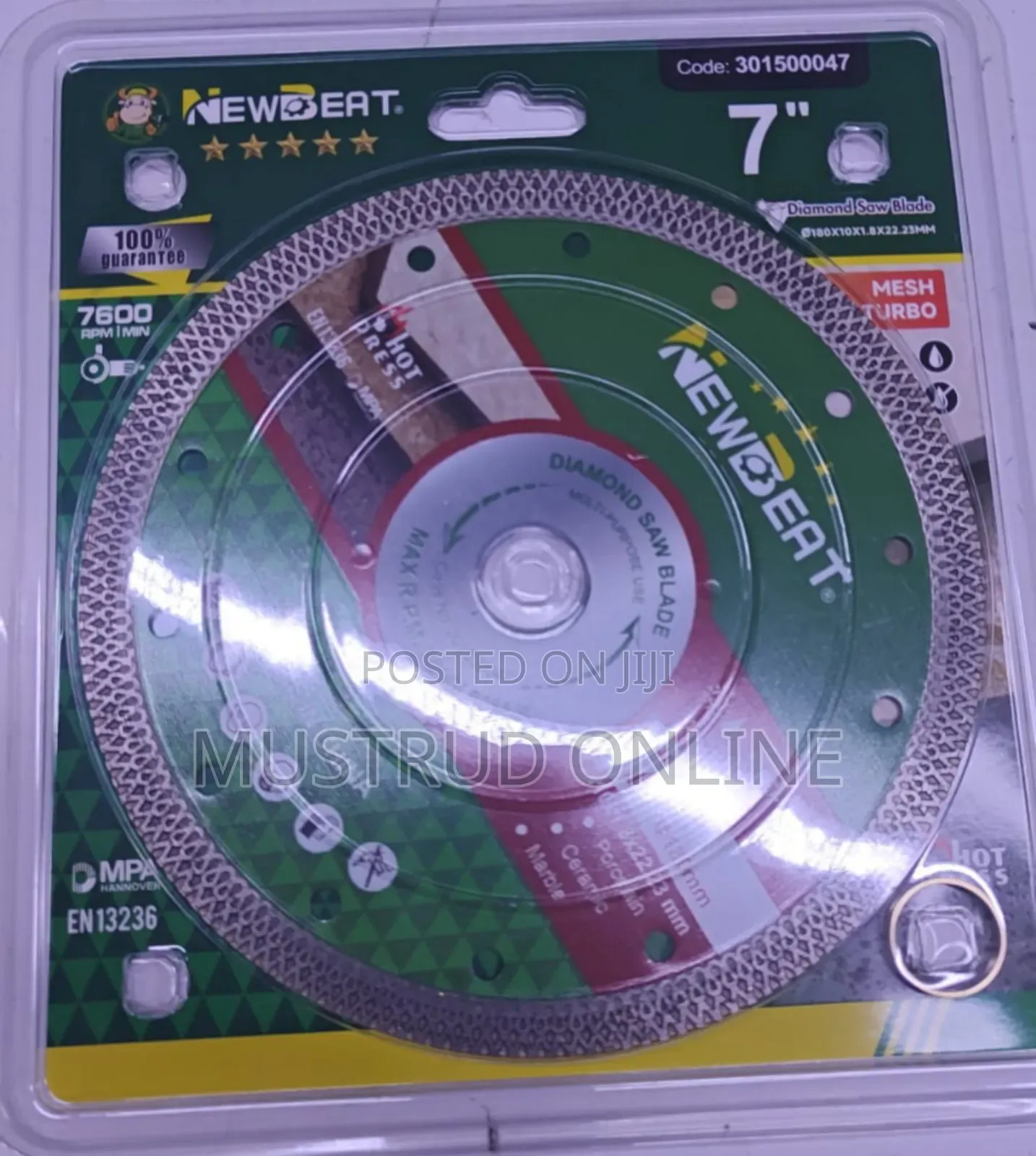 Newbeat 7" Diamond Saw Blade