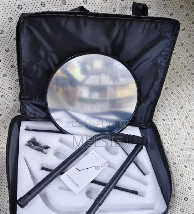 Vehicle Under-Search Security Mirrors With Efficient Inspections - main view