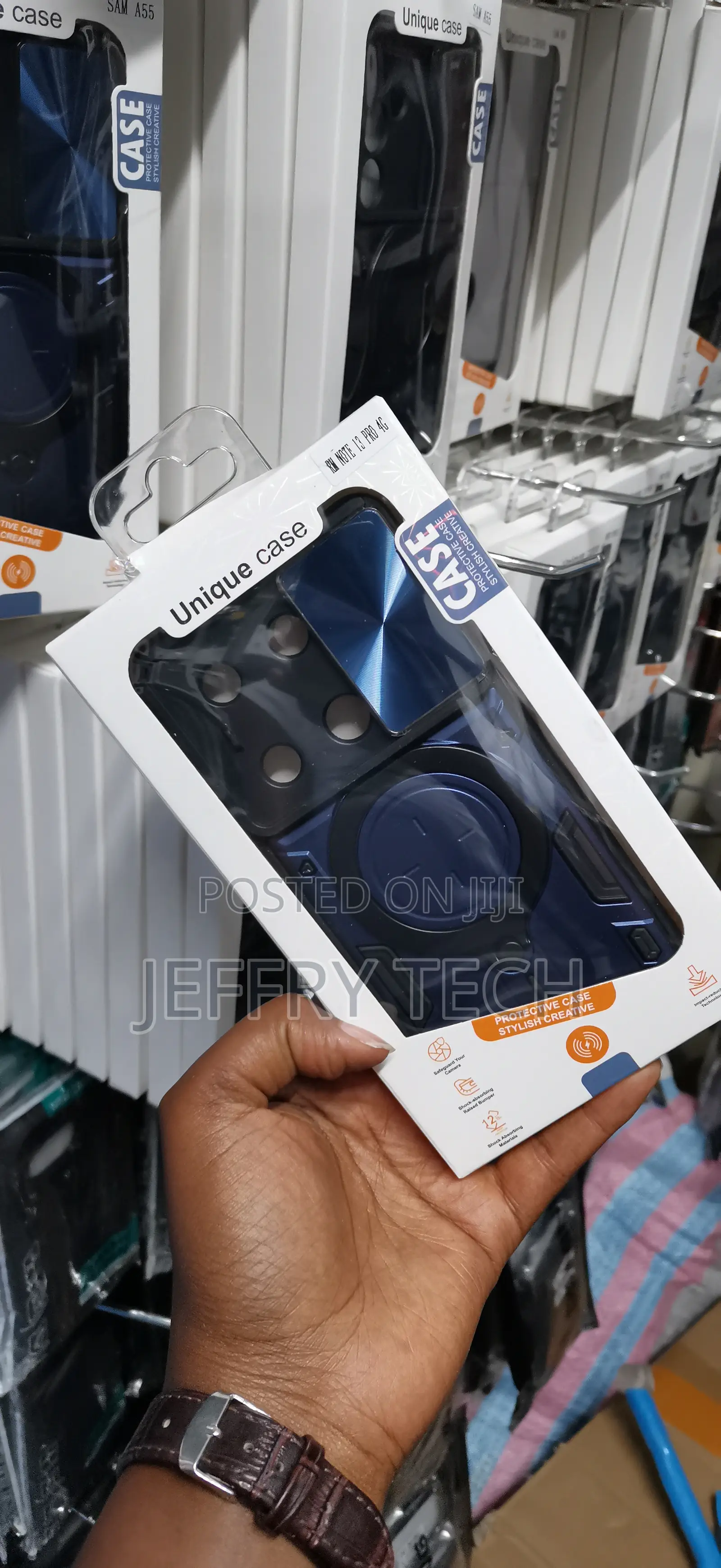 Infor Magnetic Hard Case for Redmi Note 13 Pro 5g Case With Stand