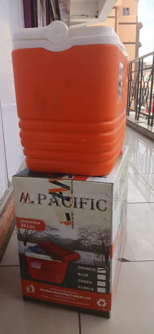 25l Pacific Cooler Box With Carrying Handle, Double Layer Portable