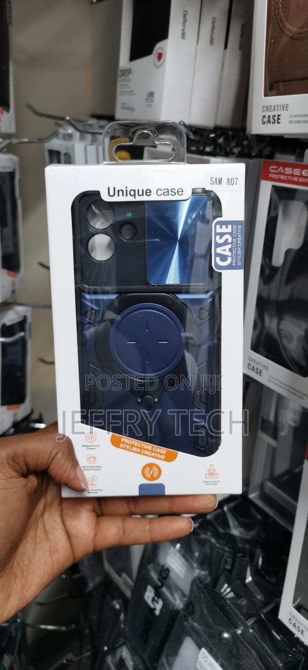 Bilki Armor Lens Ring Mag Case Samsung Galaxy A07 4g Camshield Cover