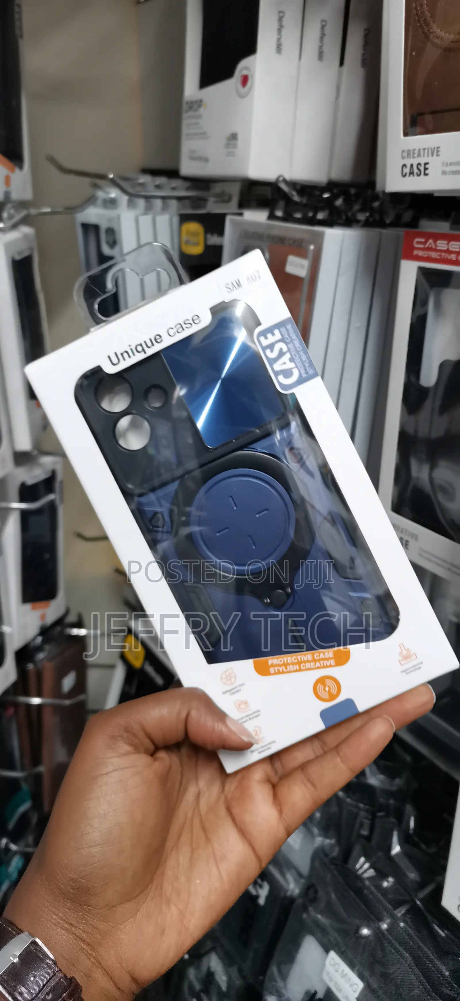 Bilki Armor Lens Ring Mag Case Samsung Galaxy A07 4g Camshield Cover