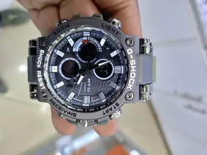 G Shock Watch- Silver