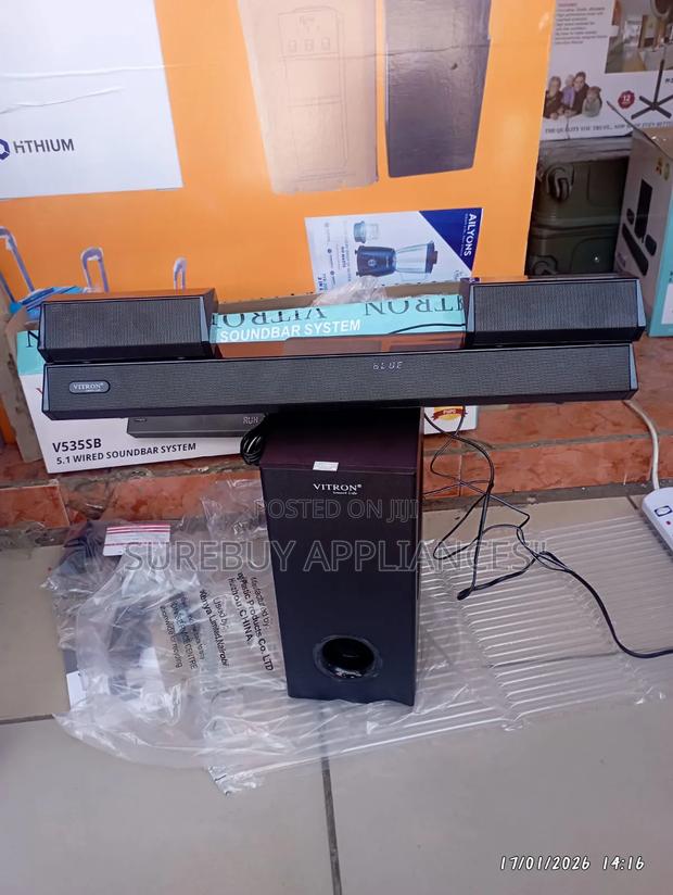 Vitron V535sb Space-Saving 5.1 Surround Sound Theater System - main view