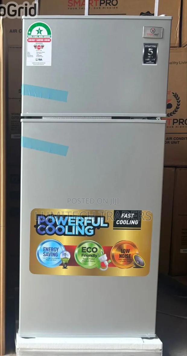 Smartpro 95litres Double Door Fridge - main view