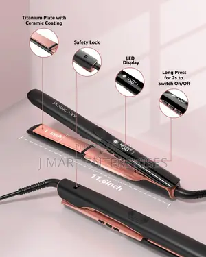Hair Straightener Shinier Smoother