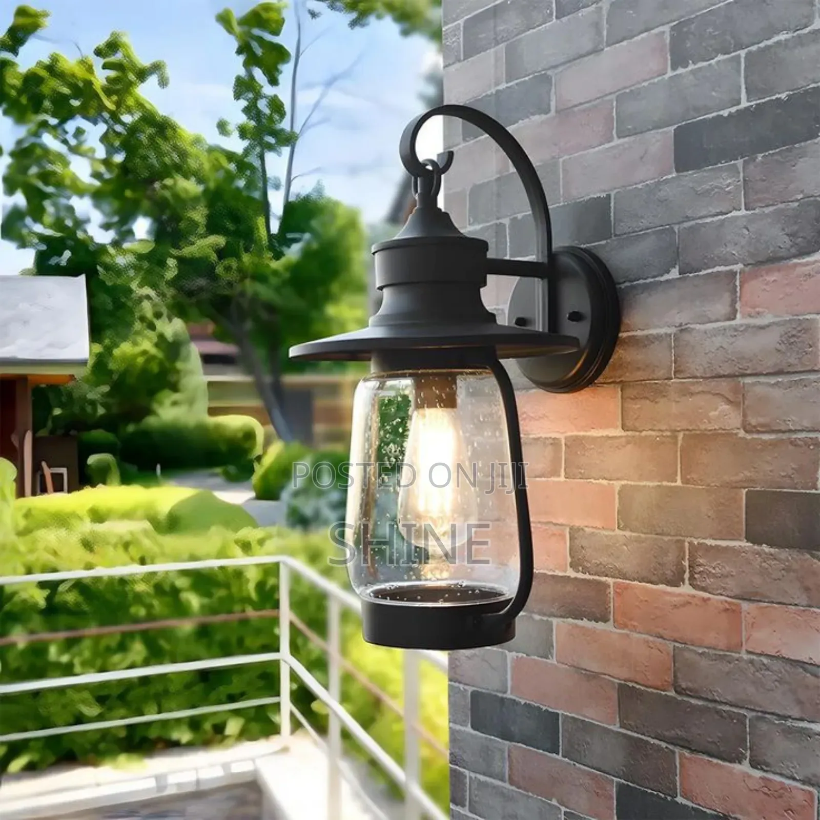 Angled Outdoor Wall Light