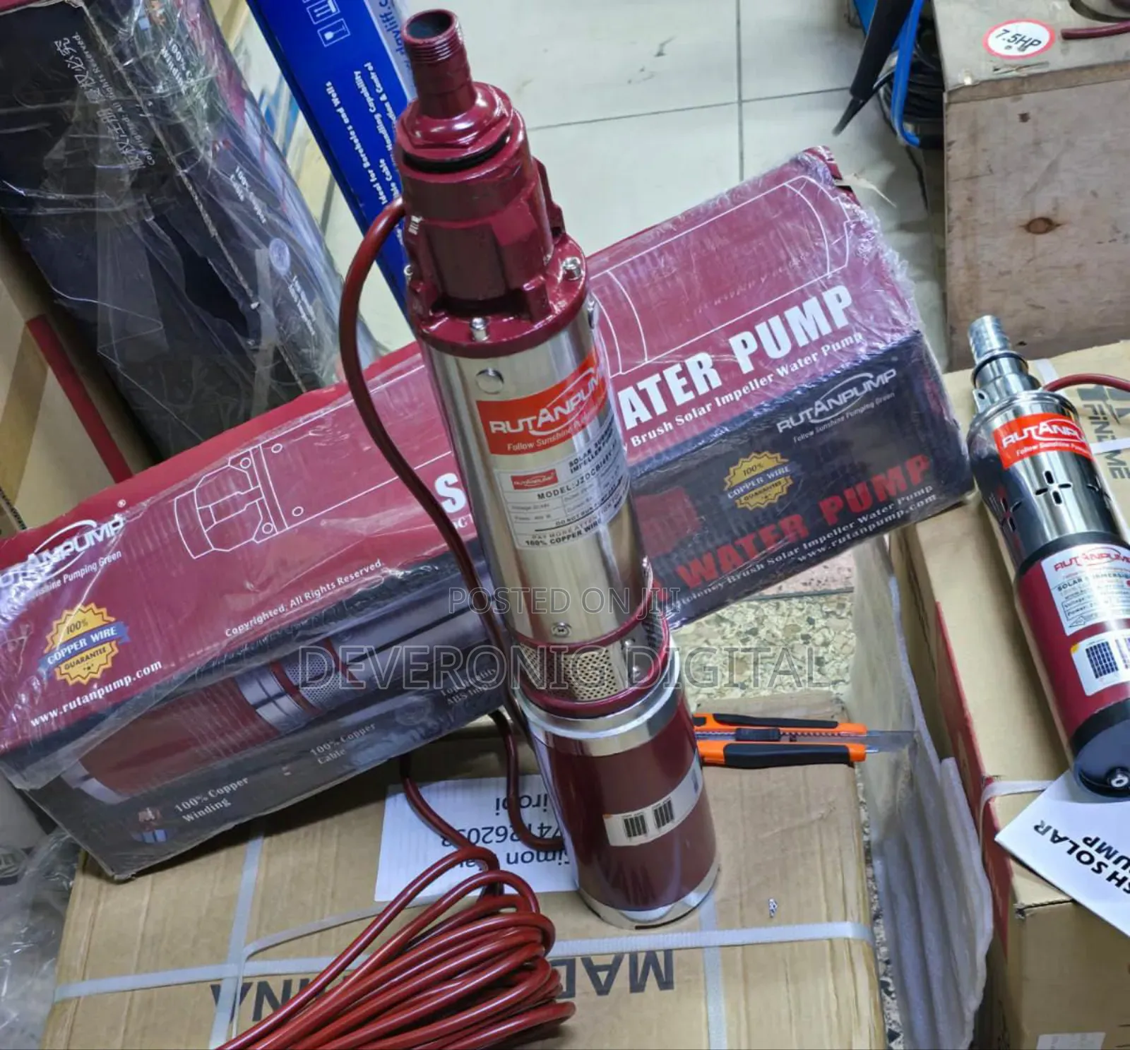 Rutant Submersible Water Pump