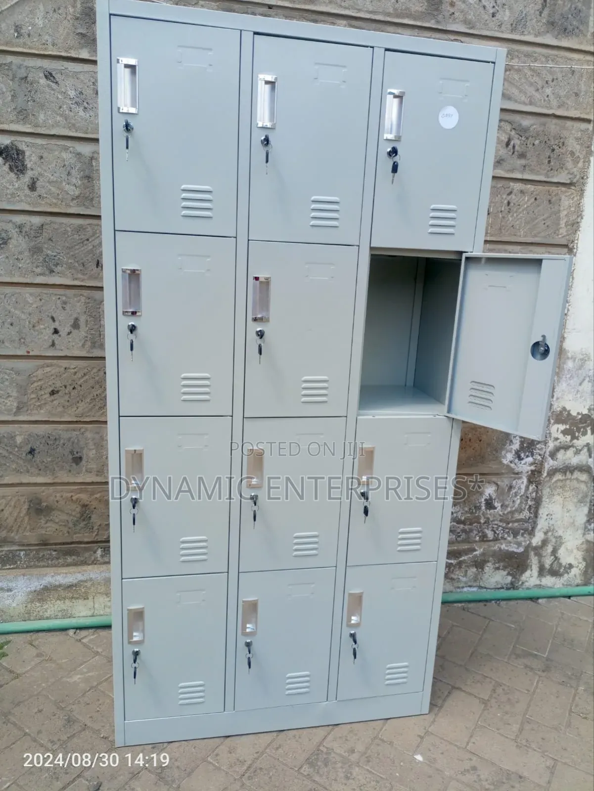 12-Door Premium Steel Staff Locker
