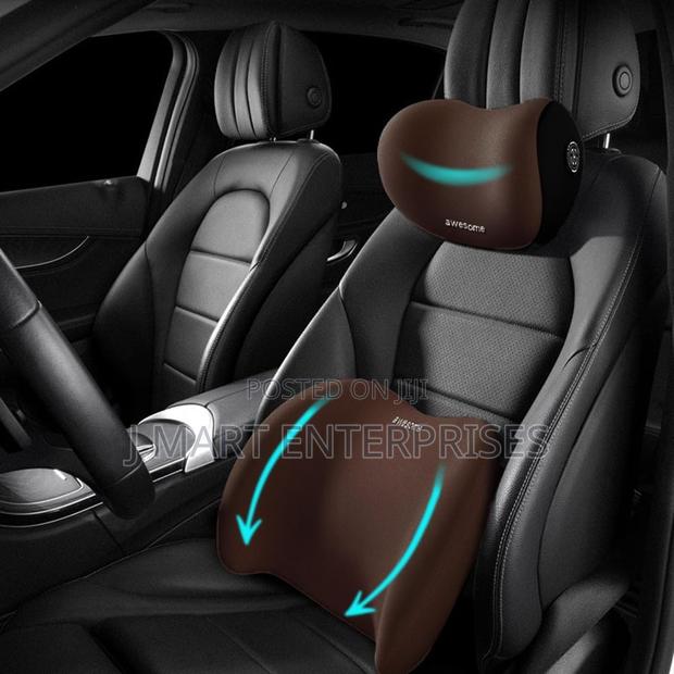 Car Seat Headrest Lumbar Cushion