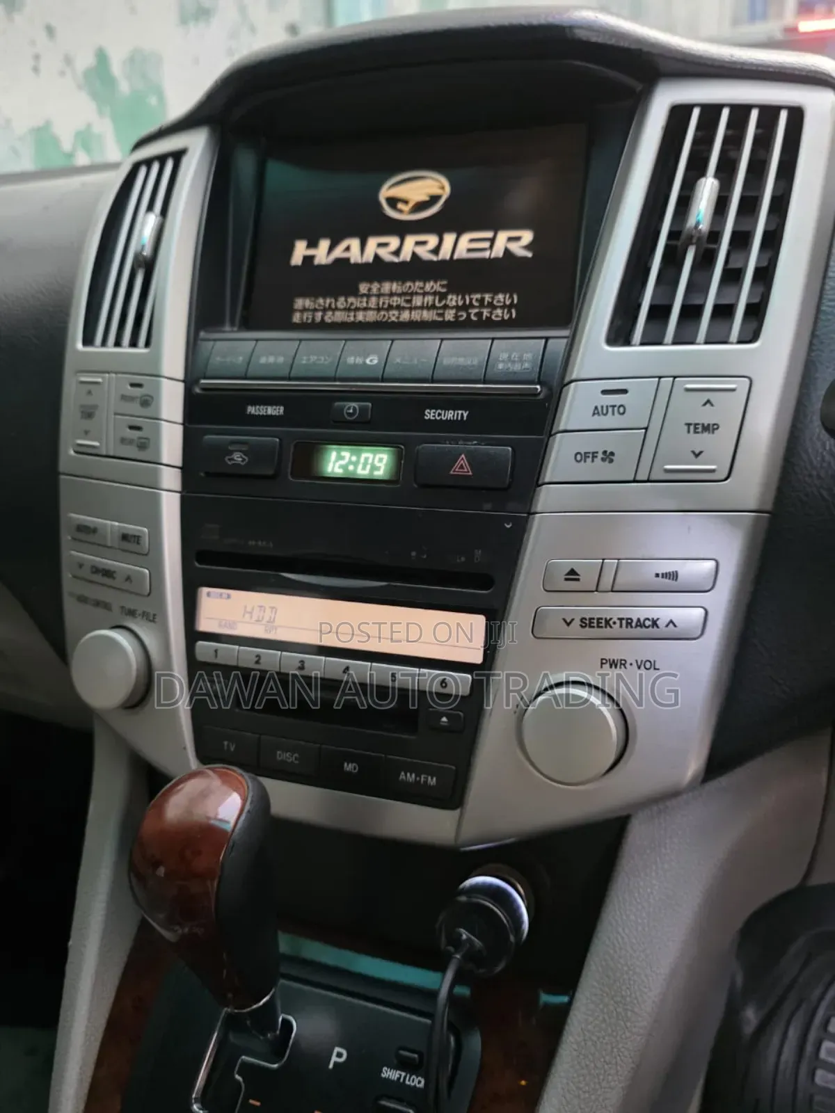 Toyota Harrier 2009 White
