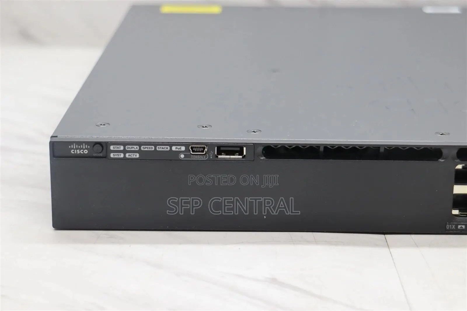 Cisco Ws-C3650-24ps/ 24-Port Gigabit Poe+ Network Switch W/ 640w Psu
