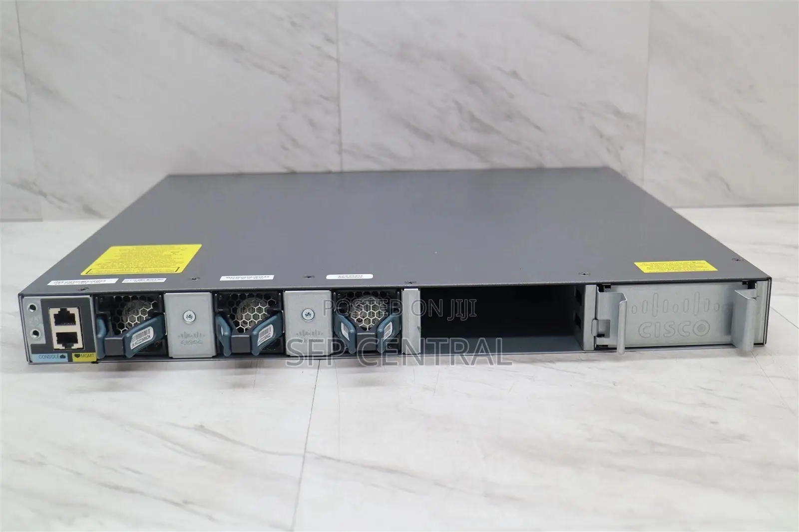 Cisco Ws-C3650-24ps/ 24-Port Gigabit Poe+ Network Switch W/ 640w Psu