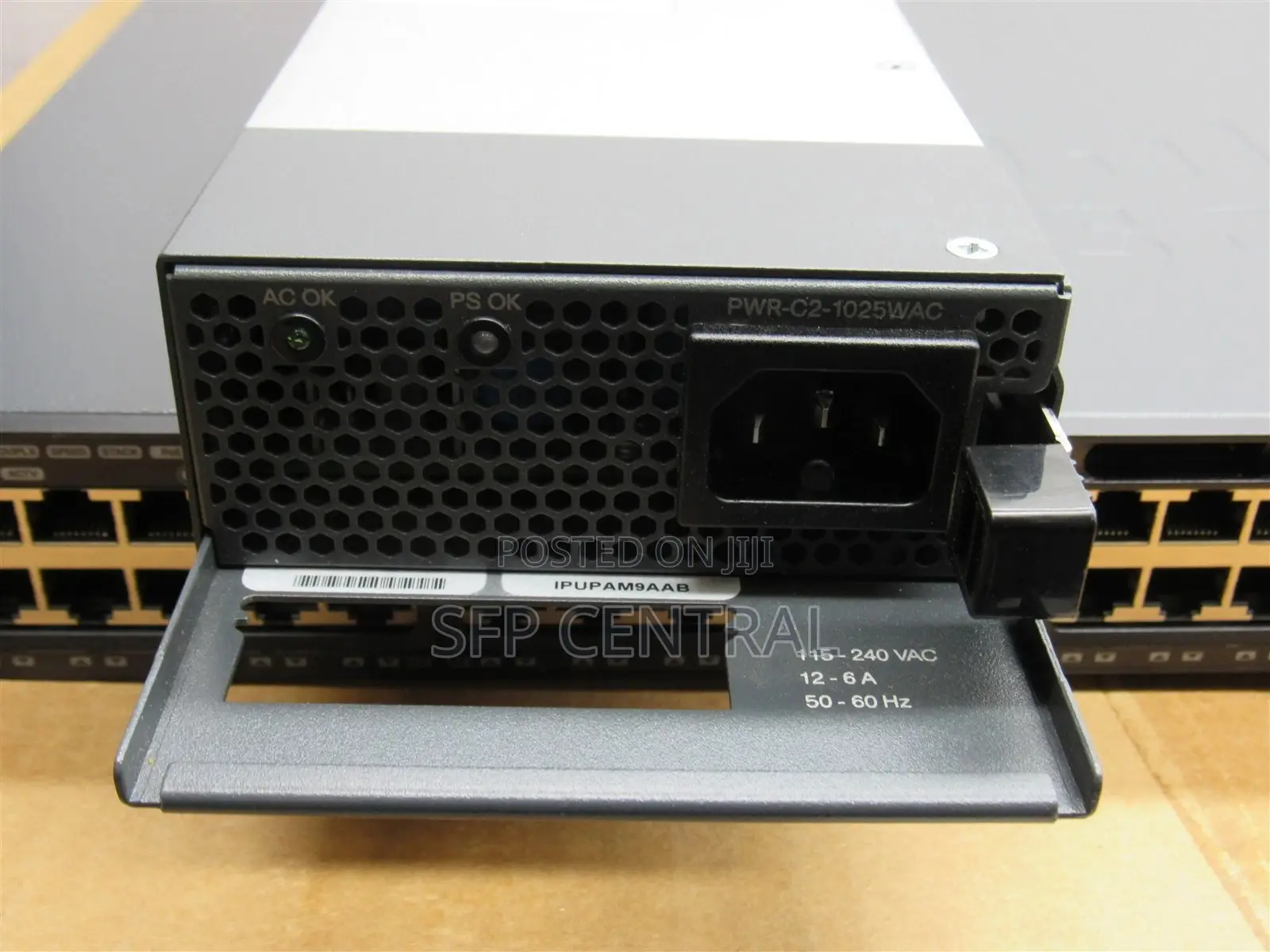 Cisco Catalyst Ws-C3650-48fs-L Series Ethernet Switch 1025w Psu