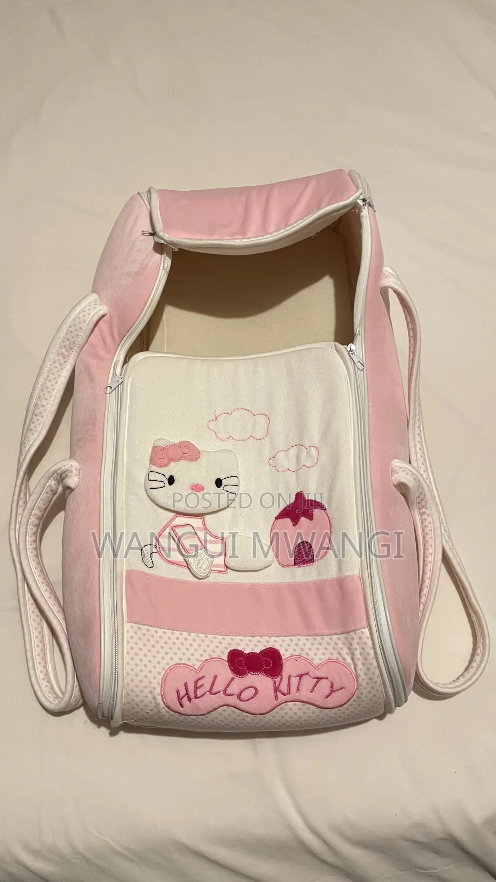 Portable Hello Kitty Baby (Infant) Carrier With Mattress