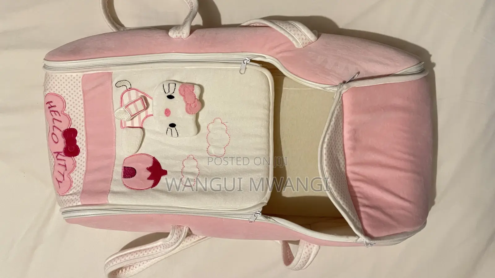 Portable Hello Kitty Baby (Infant) Carrier With Mattress