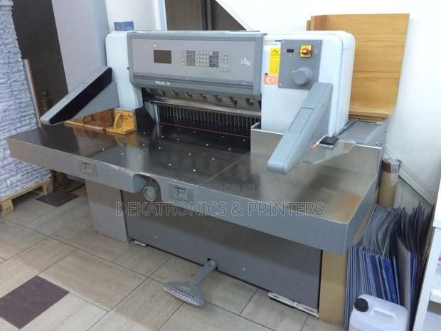 Ex-German Polar 78 Guillotine Cutting Machine - main view