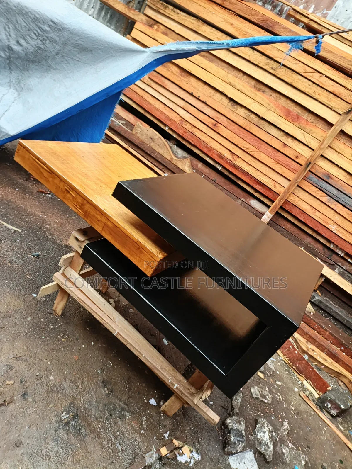 Black Customized Coffee Table