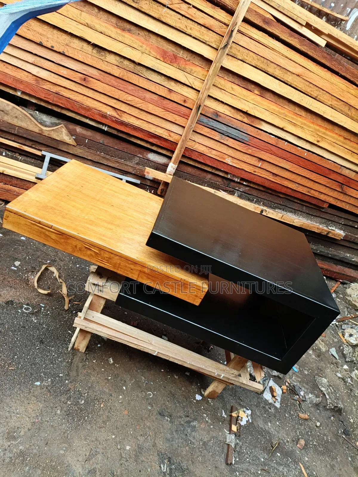 Black Customized Coffee Table