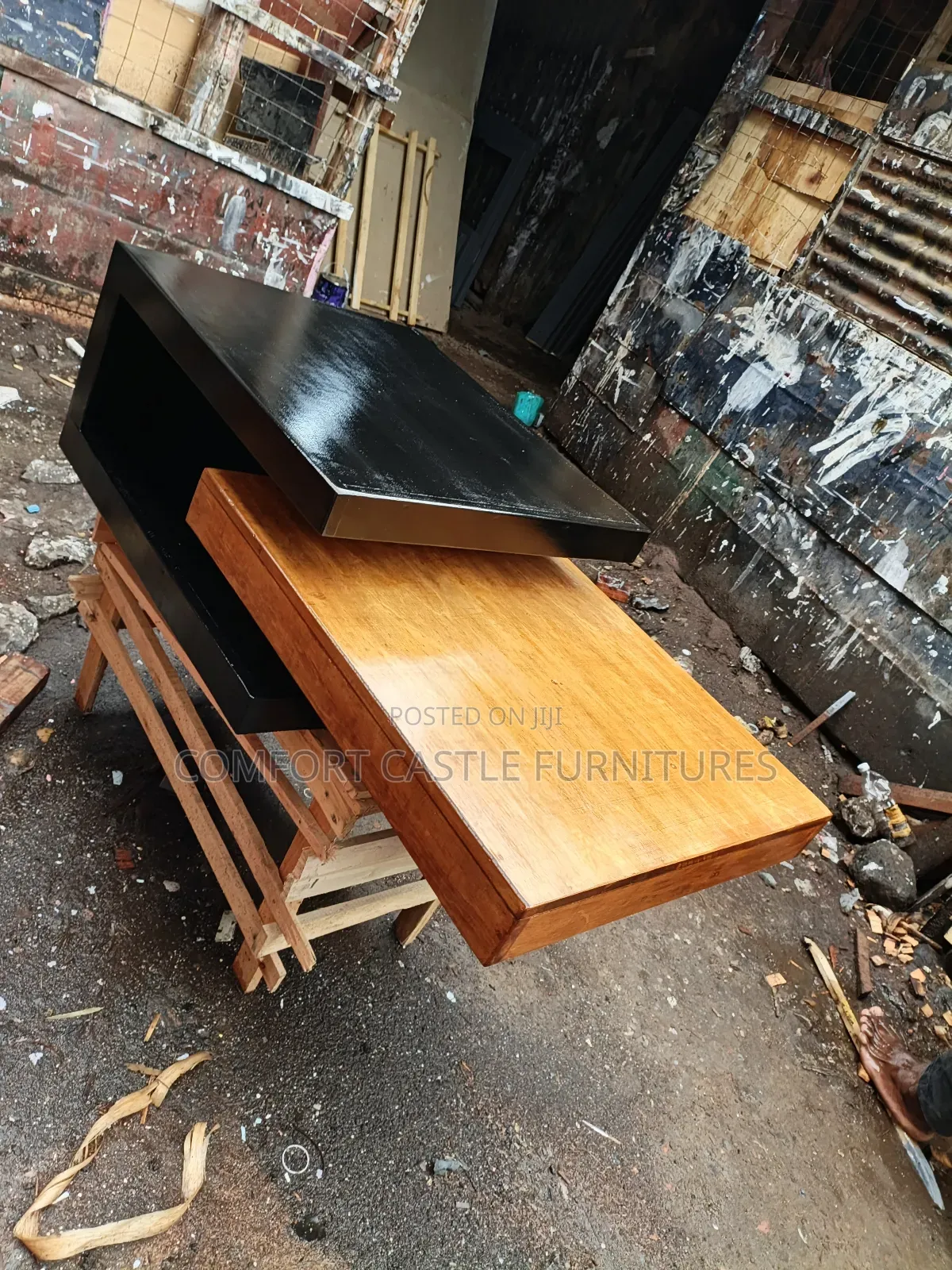 Black Customized Coffee Table