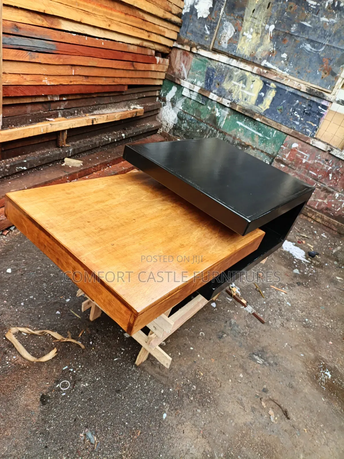 Black Customized Coffee Table