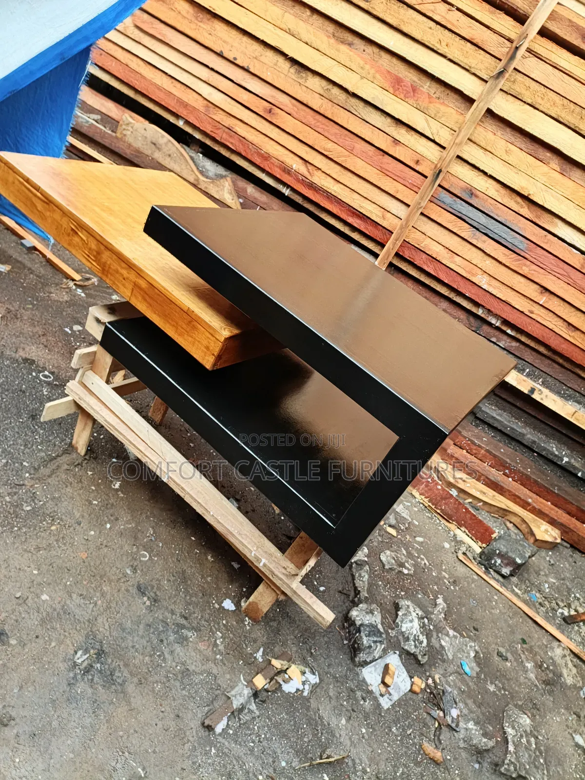 Black Customized Coffee Table