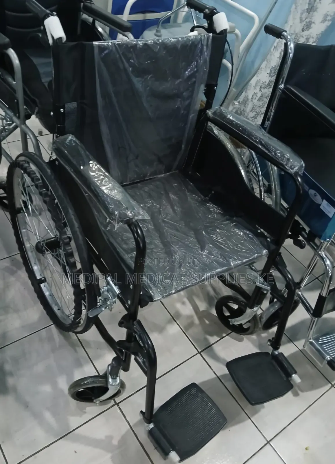 Wheelchair With Brakes