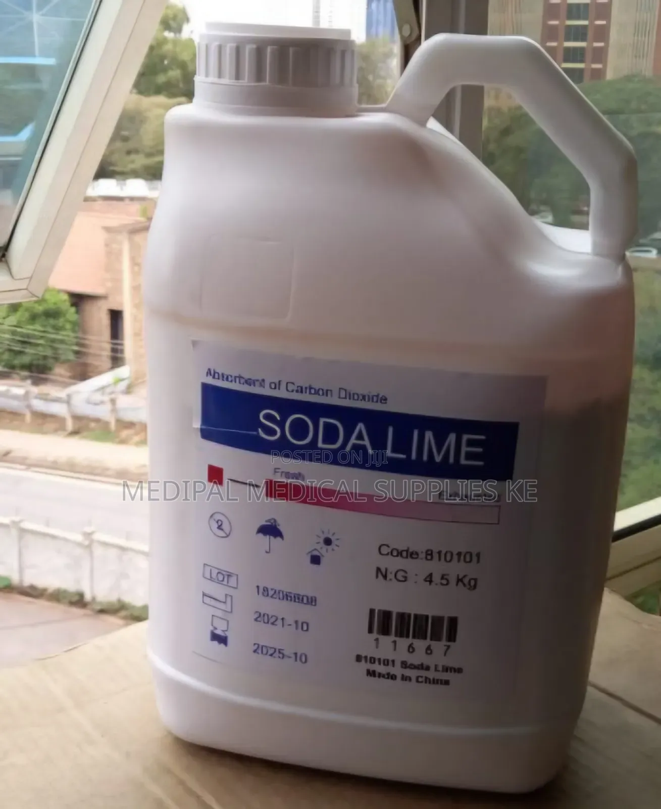 Soda Lime Granules 4.5kg