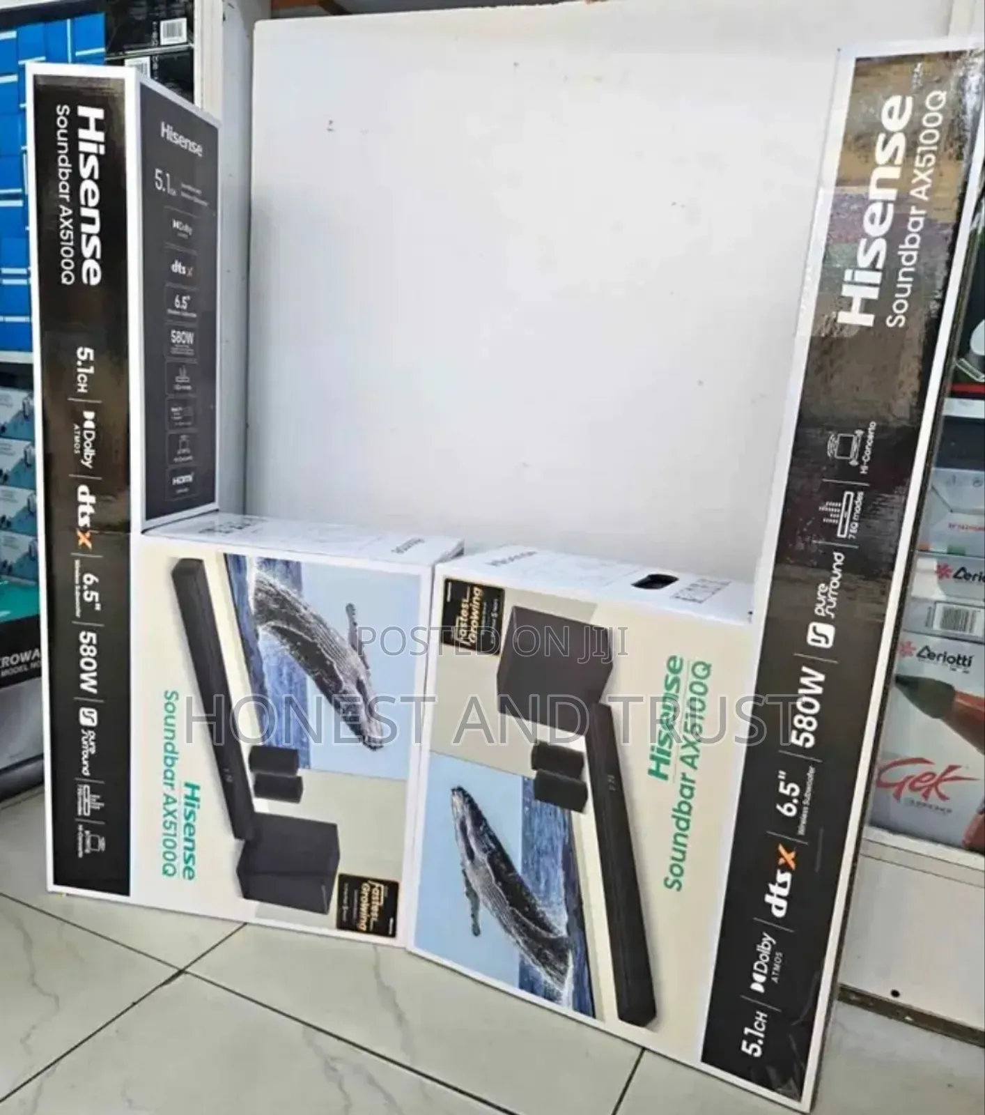 Ax5100q Hisense Soundbar 580w