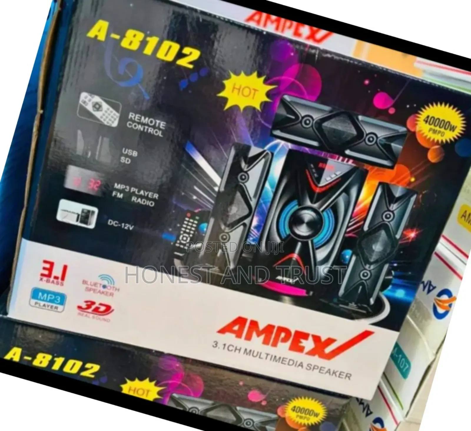 3.1 X-Bass A8120 Ampex Woofer