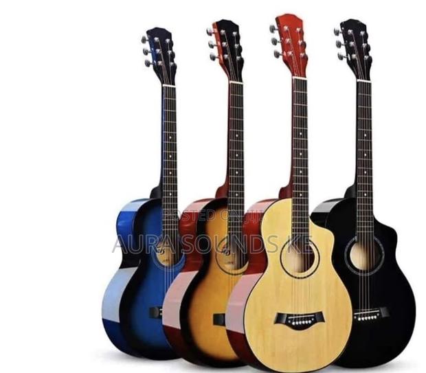 38-Inch Beginner Acoustic Guitar - main view