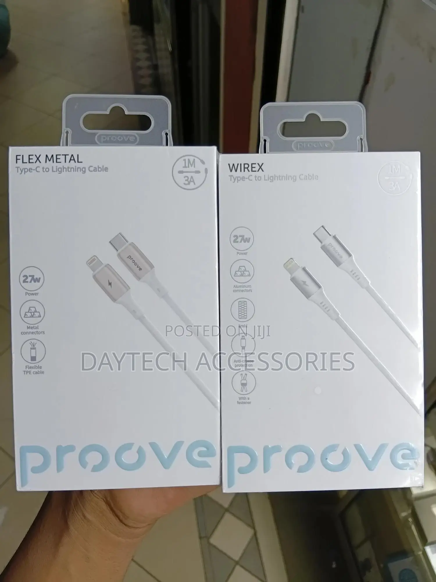Cable Proove Wirex Type-C to Lightning 27w (1m)