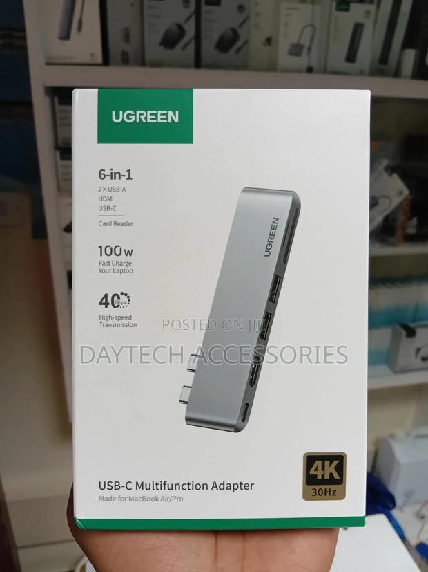 Ugreen 6-in-2 Usb-C Multifunction Adapter. - thumbnail 4